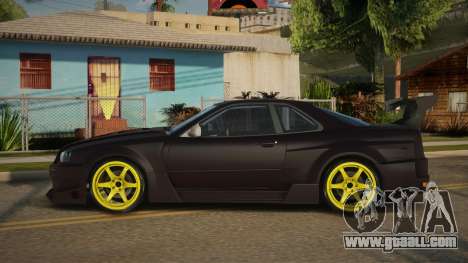 Nissan Skyline R34 Analber for GTA San Andreas