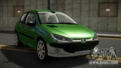 Peugeot 206 Poboh for GTA 4