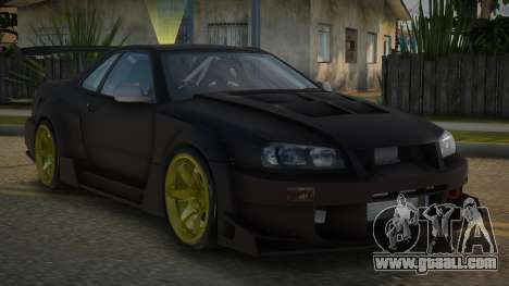 Nissan Skyline R34 Analber for GTA San Andreas