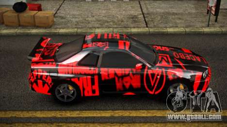 Nissan Skyline R34 Erxah S8 for GTA 4