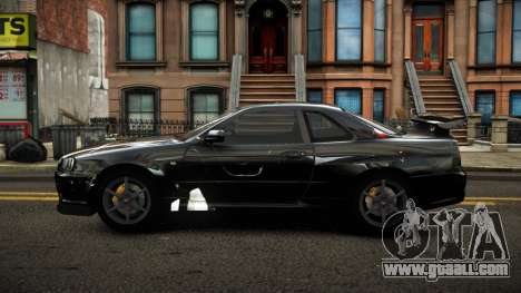 Nissan Skyline R34 Erxah S4 for GTA 4
