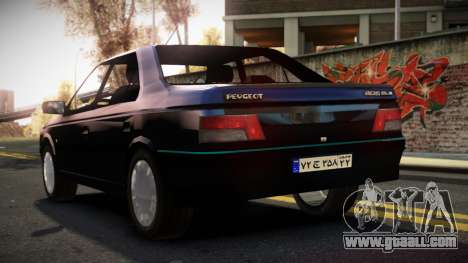 Peugeot 405 Nuwcapali for GTA 4