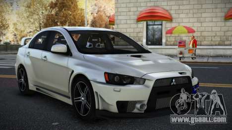 Mitsubishi Lancer Evolution X Ruwminih for GTA 4
