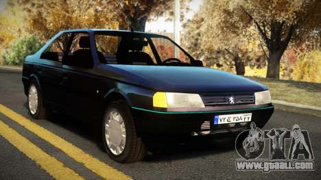 Peugeot 405 Nuwcapali for GTA 4