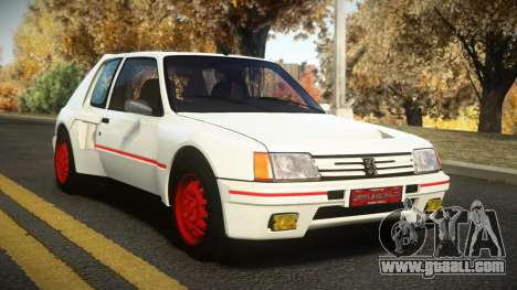 Peugeot 205 Raufe for GTA 4