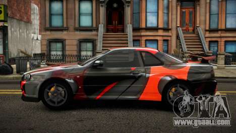 Nissan Skyline R34 Erxah S7 for GTA 4