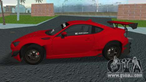 Subaru BRZ RocketBunny for GTA Vice City