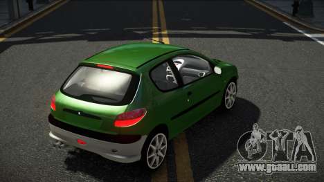 Peugeot 206 Poboh for GTA 4
