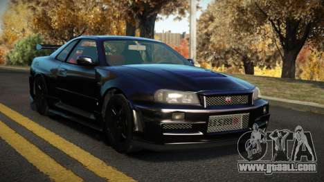Nissan Skyline R34 Mirvavixe for GTA 4