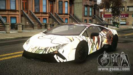 Lamborghini Huracan Nerael S7 for GTA 4