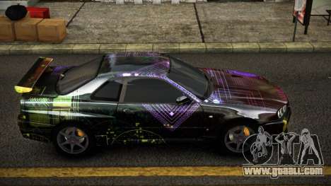 Nissan Skyline R34 Erxah S3 for GTA 4