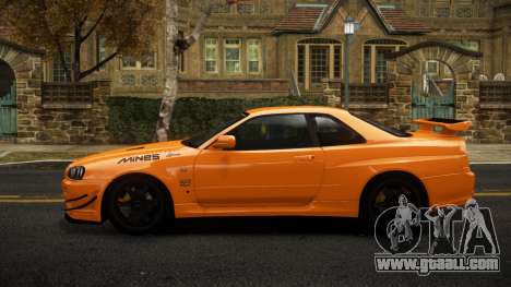 Nissan Skyline R34 Kazu for GTA 4