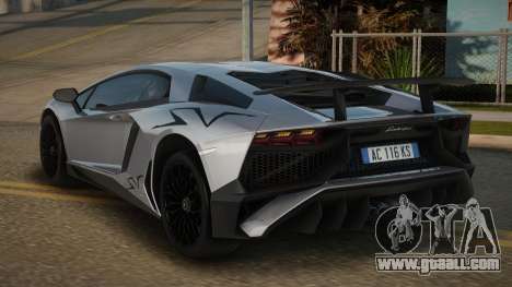 Lamborghini Aventador SV V1.0 for GTA San Andreas