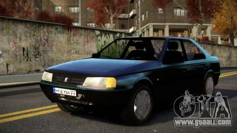 Peugeot 405 Nuwcapali for GTA 4