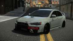 Mitsubishi Lancer Evolution X Deixe for GTA 4