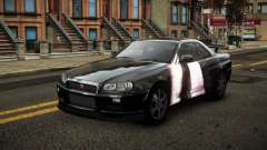 Nissan Skyline R34 Erxah S11 for GTA 4