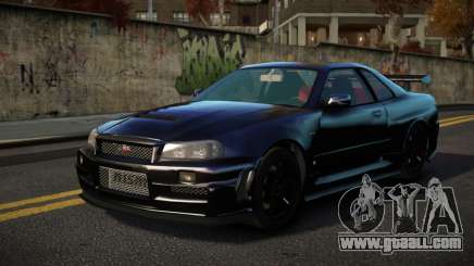 Nissan Skyline R34 Mirvavixe for GTA 4