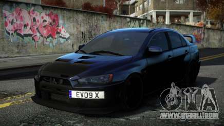 Mitsubishi Lancer Evolution X Recaka for GTA 4