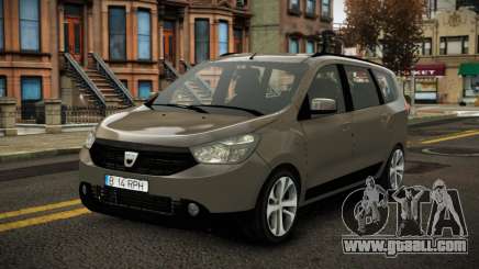 Dacia Lodgy Dayfopufe for GTA 4