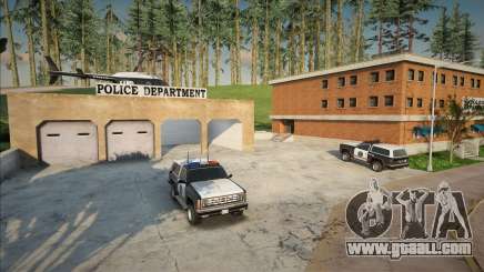 Official cars in the Dillimore station for GTA San Andreas