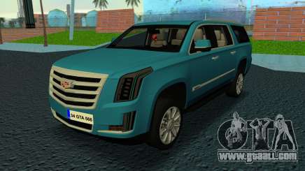 Cadillac Escalade 2019 for GTA Vice City