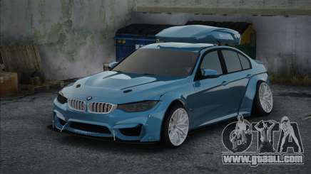 BMW M3CS Blue Edition for GTA San Andreas
