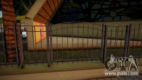 3D HD Metal Fence (Updated) for GTA San Andreas