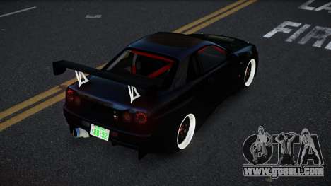 Nissan Skyline R34 Kuwmum for GTA 4
