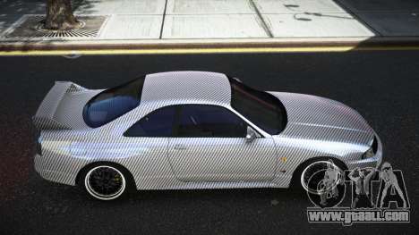 Nissan Skyline R33 Nala S5 for GTA 4