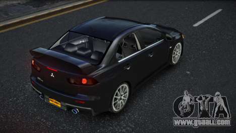 Mitsubishi Lancer Evolution X Bumuyajoq for GTA 4