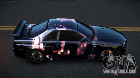 Nissan Skyline R34 Selyn S4 for GTA 4