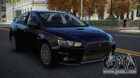 Mitsubishi Lancer Evolution X Zivir for GTA 4