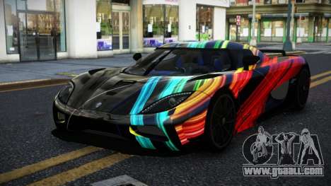 Koenigsegg Agera Rivean S9 for GTA 4