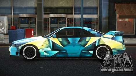 Nissan Skyline R33 Nala S1 for GTA 4