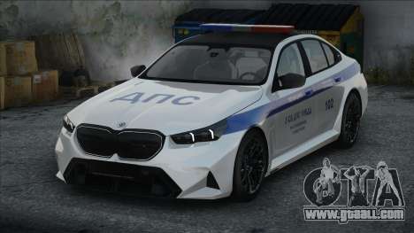 BMW M5 G90 Police for GTA San Andreas