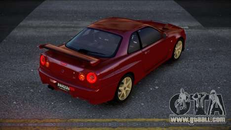 Nissan Skyline R34 Xegib for GTA 4