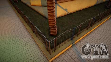 3D HD Metal Fence (Updated) for GTA San Andreas