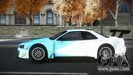 Nissan Skyline R34 Tianlage S3 for GTA 4