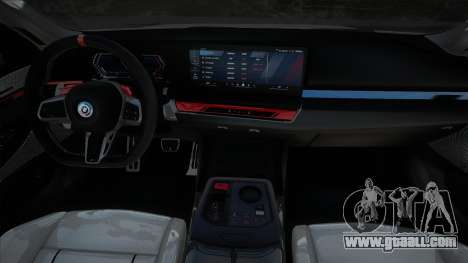 BMW M5 G90 Police for GTA San Andreas