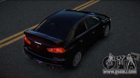 Mitsubishi Lancer Evolution X Zivir for GTA 4