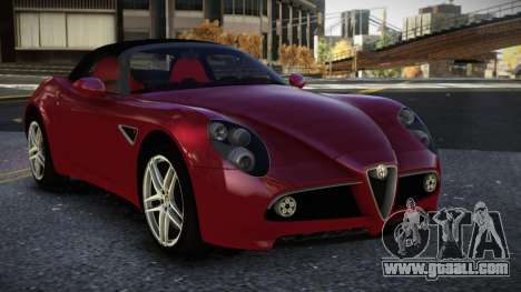 Alfa Romeo 8C Pirefovoc for GTA 4