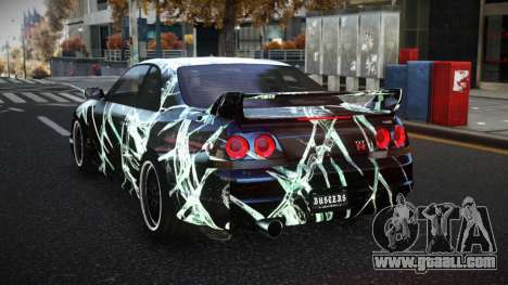 Nissan Skyline R33 Nala S2 for GTA 4