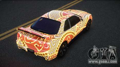 Nissan Skyline R34 Selyn S11 for GTA 4