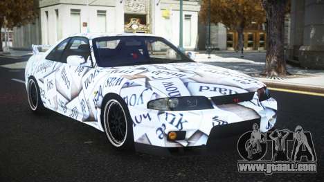 Nissan Skyline R33 Nala S13 for GTA 4