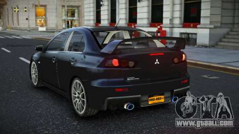 Mitsubishi Lancer Evolution X Bumuyajoq for GTA 4