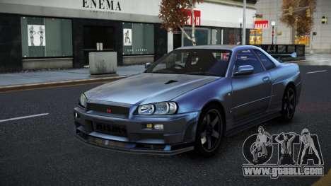 Nissan Skyline R34 Selyn for GTA 4