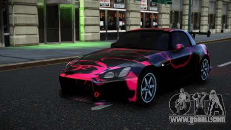 Honda S2000 Wixis S13 for GTA 4