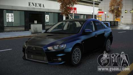 Mitsubishi Lancer Evolution X Zivir for GTA 4