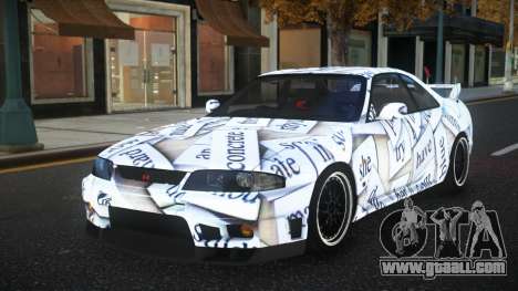 Nissan Skyline R33 Nala S13 for GTA 4