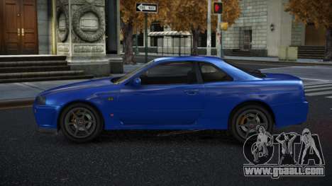 Nissan Skyline R34 Xavkoto for GTA 4